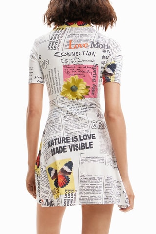 Robe patineuse - Blanc