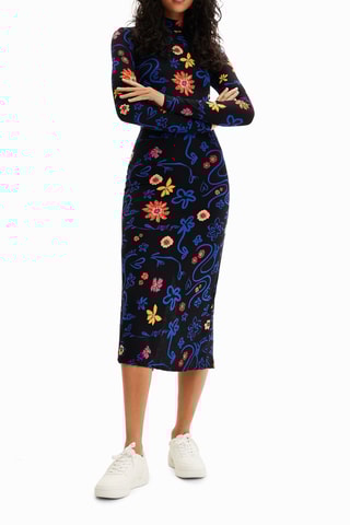 Robe pull slim - Noir