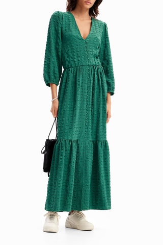 Robe longue - Vert