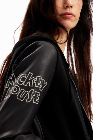 Blouson à capuche Mickey Disney - Noir
