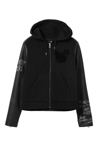 Blouson à capuche Mickey Disney - Noir