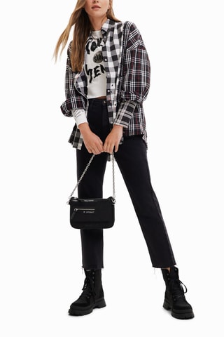 Surchemise oversize - Noir