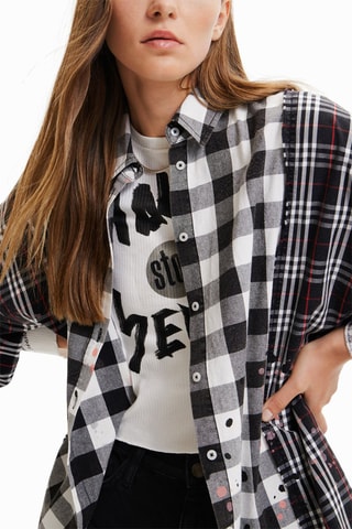 Surchemise oversize - Noir