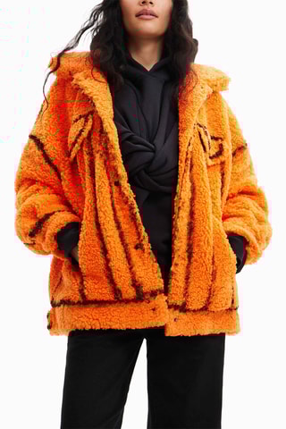 Manteau Orange et noir