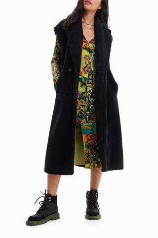 Manteau sans manches Noir