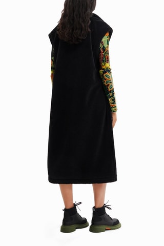 Manteau sans manches Noir