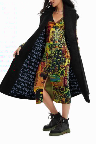 Manteau sans manches Noir