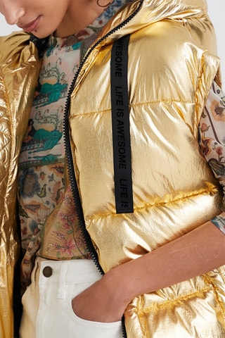Doudoune à capuche Doré