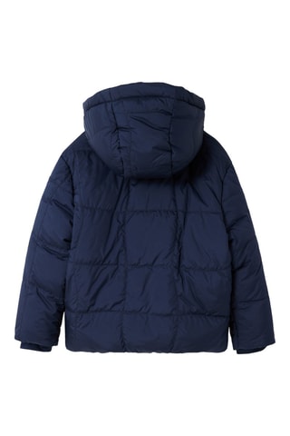 Doudoune à capuche - Bleu