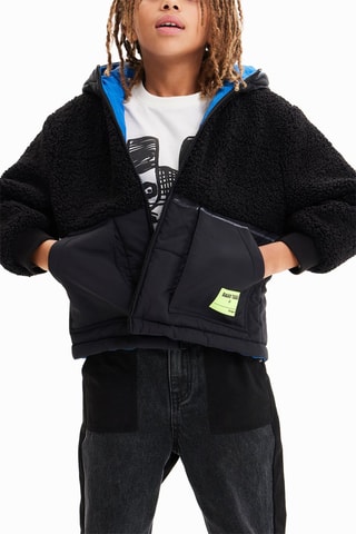 Doudoune à capuche - Vert