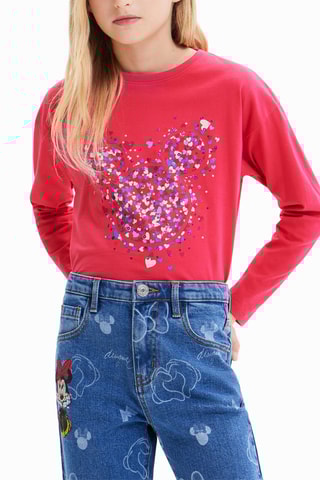 T-shirt Mickey Disney - Rose