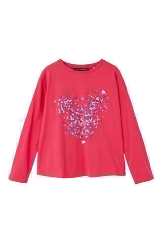 T-shirt Mickey Disney - Rose