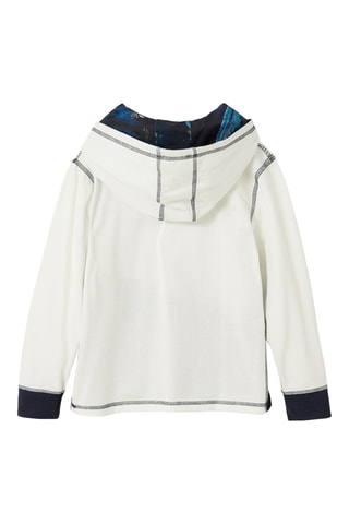 Sweat à capuche - Blanc