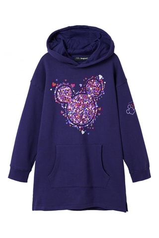 Sweat à capuche Mickey Disney - Violet