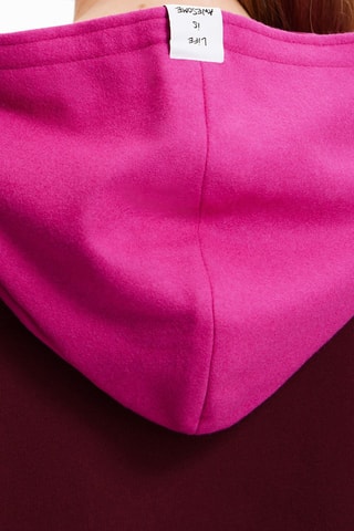 Sweat en laine Rouge et bordeaux