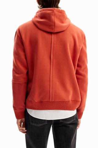 Sweat à capuche - Orange