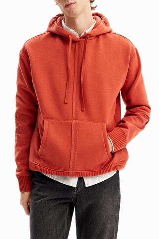 Sweat à capuche - Orange