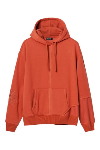 Sweat à capuche - Orange