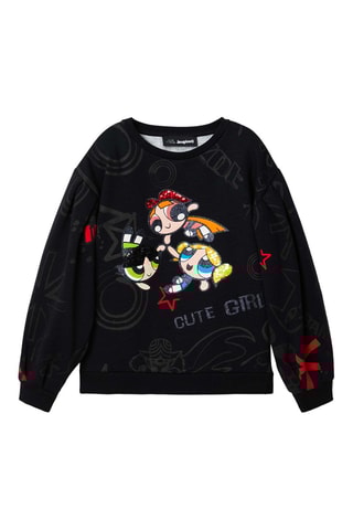 Sweat Les Super Nanas Noir