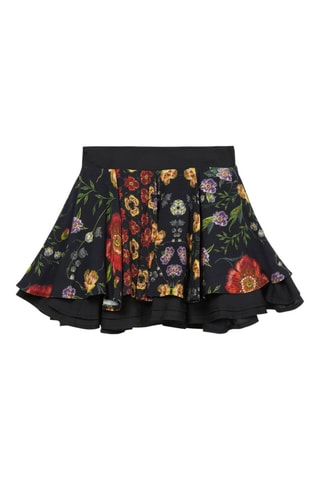 Jupe patineuse Noir et rouge