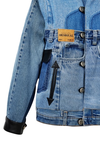 Veste en jean Mickey Disney - Bleu clair
