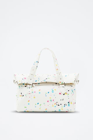 Sac porté épaule pliable - Blanc