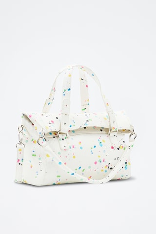 Sac porté épaule pliable - Blanc