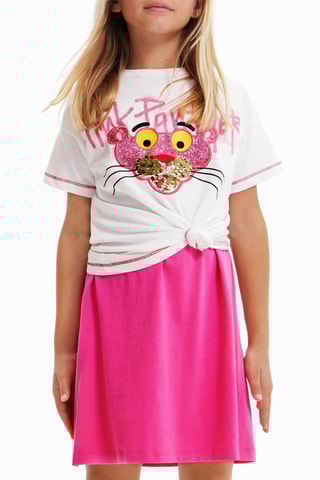 T-shirt La Panthère Rose - Blanc