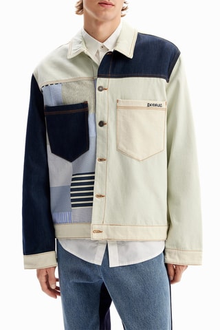 Veste en jean - Ecru