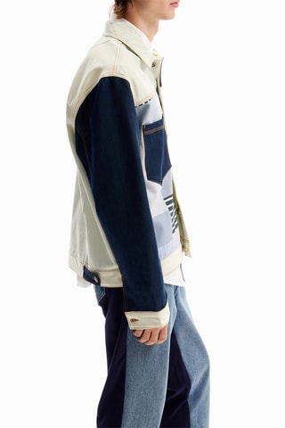 Veste en jean - Ecru