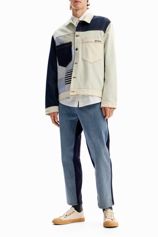 Veste en jean - Ecru