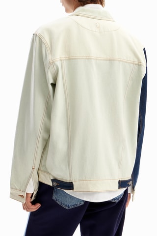 Veste en jean - Ecru