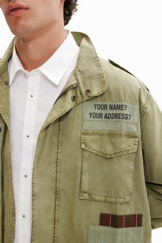 Parka regular - Kaki