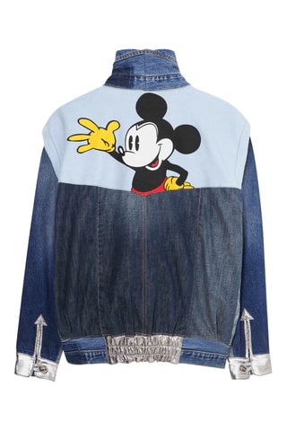 Veste en jean Mickey Disney - Bleu clair
