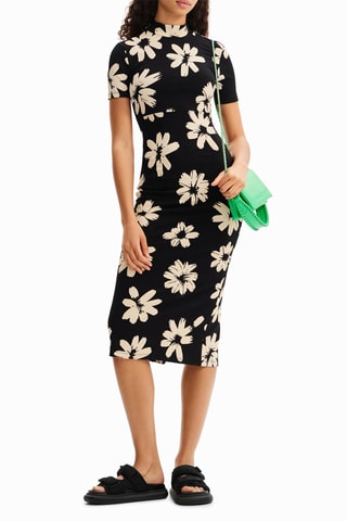 Robe fourreau - Noir