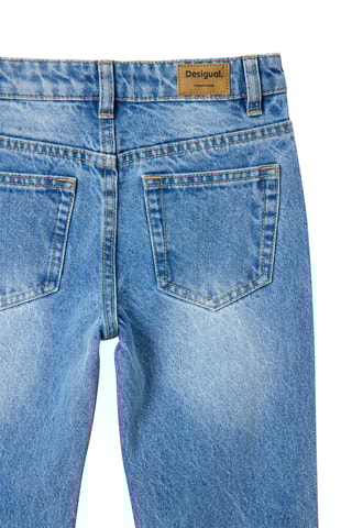 Jean regular Daffy Duck Looney Tunes - Bleu clair