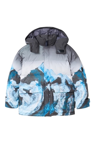 Doudoune à capuche - Gris