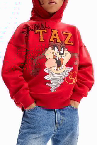 Sweat Taz Looney Tunes - Rouge