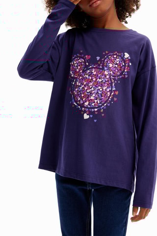 T-shirt Minnie Disney - Violet