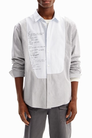 Chemise regular - Gris foncé&