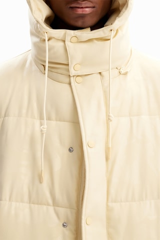 Doudoune à capuche - Beige