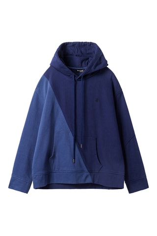 Sweat à capuche - Bleu