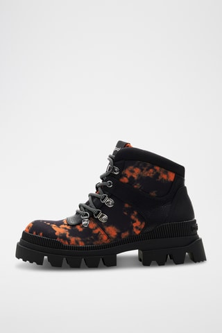 Bottines tie and dye - Noir