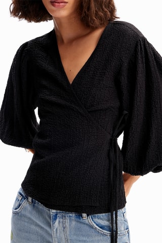 Chemisier regular - Noir