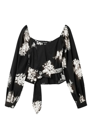 Blouse regular - Noir