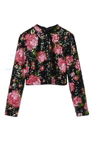 Crop top slim - Noir