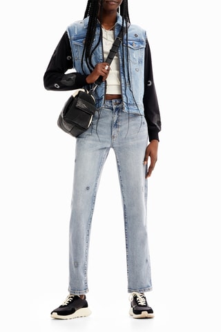 Veste regular - Bleu