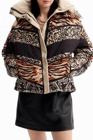 Doudoune à capuche - Beige