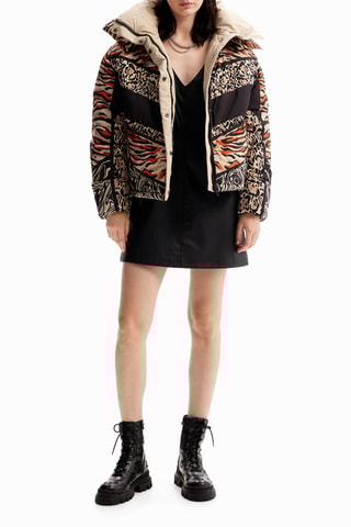 Doudoune à capuche - Beige