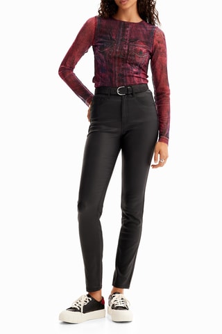 Pantalon slim - Noir